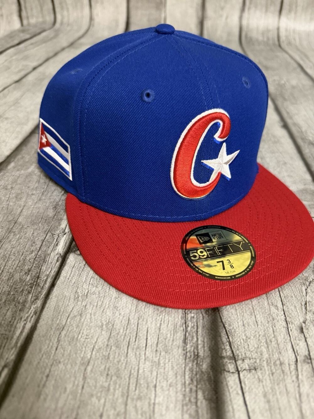 New Era Adult World Baseball Classic 2026 Cuba Logo 59Fifty Fitted Hat 7 3/8